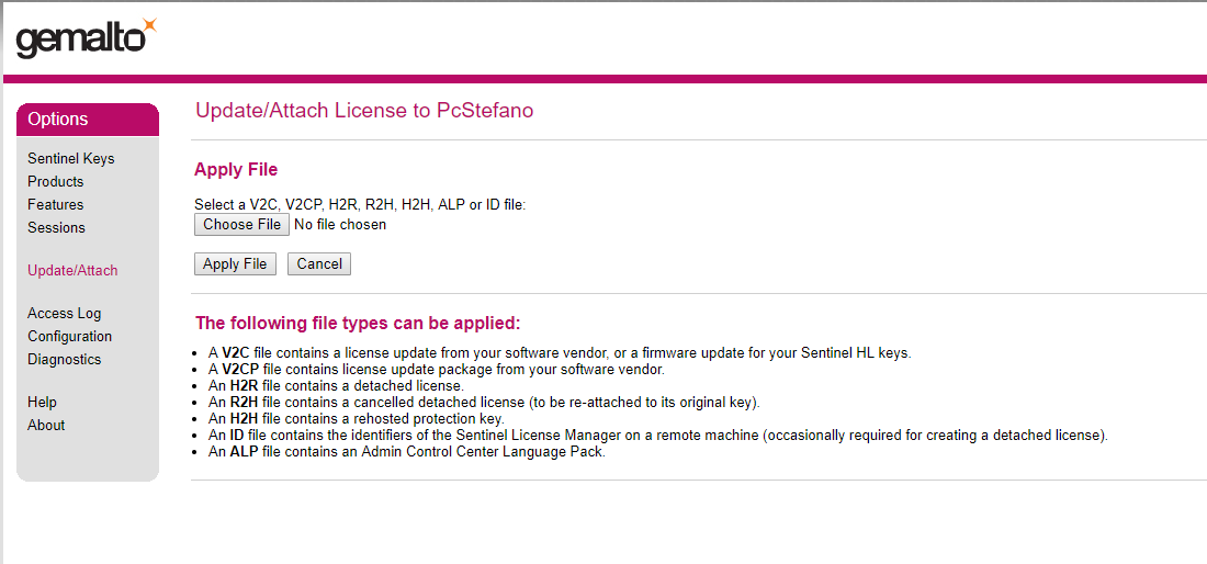 Actualización de la llave de forma manual DomuS3D Soporte en línea