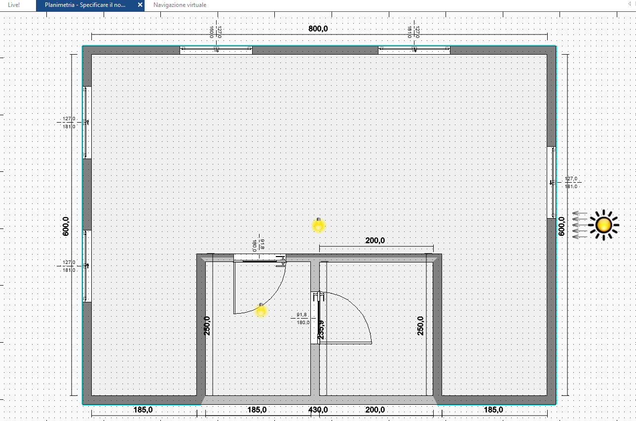 How To Insert An Inclined Ceiling In A Multi Room Project